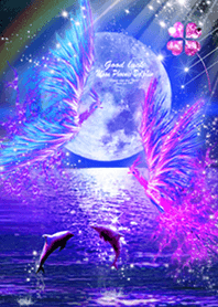 Good luck Moon phoenix dolphin