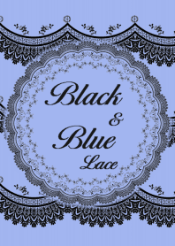 black & blue lace
