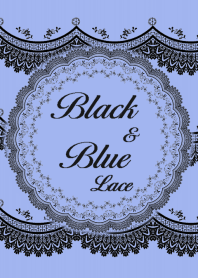 Black & Blue Lace