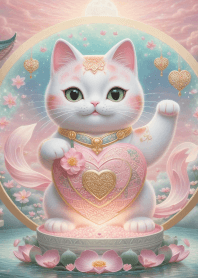 Lucky cat, cute, brings good luck 2