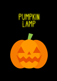 Halloween cute pumpkin lamp