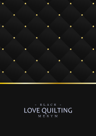 LOVE QUILTING BLACK 5