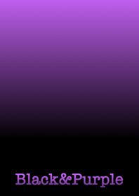 シンプル 紫と黒 ロゴ無し No.6-2