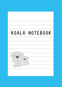 KOALA NOTEBOOK-BLUE-GREENj