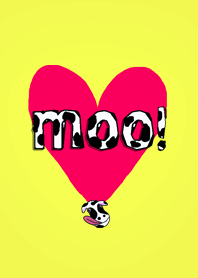 Sweet*Love heart46*cow
