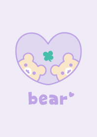 Bear Clover - Purple