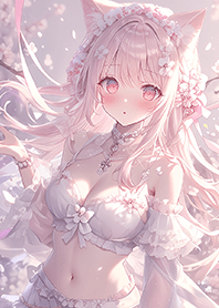 Romantic Sakura Snow Fox Girl_1-1 JP