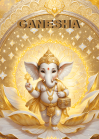 Ganesha= Lucky & Rich