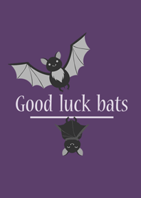 Cute good luck bat