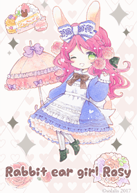 兔耳女孩 Rosy