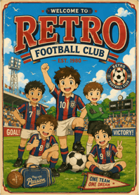 Retro Football Club (Green)