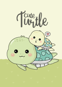 Turtle little cute.
