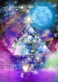 Pyramid Power Universe Moon