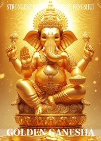 Financial fortune Golden Ganesha 5