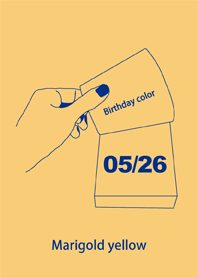 Birthday color May 26 simple