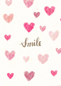 Pretty heart watercolor27 from Japan