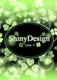 Shiny Design Type-H 幸運のクローバー 緑