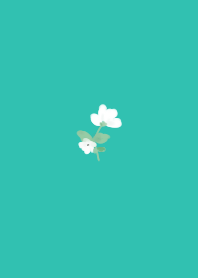 お花の着せ替え 緑ver
