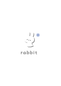 Rabbits5 Crystal - White