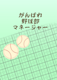 Baseball team staff