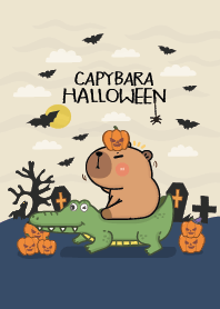 Capybara : Happy Halloween!