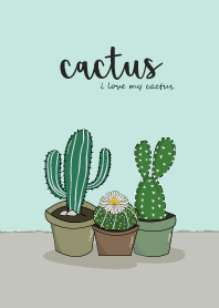 I Love My Cactus.