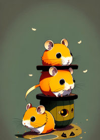 Halloween Hamster c5D7a8
