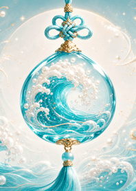 綠松石海浪淨化開運