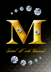 Initial"M" with DIAMOND