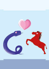ekst Blue (Snake) Love Red (Horse)