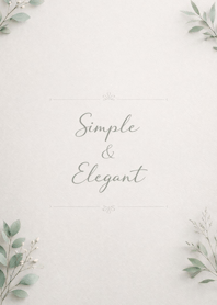 Simple & Elegant#4
