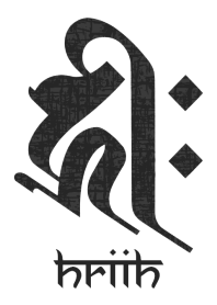 干支梵字 [キリーク] 子,戌,亥 (0256) 黒白