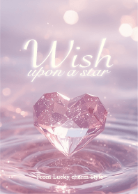 Wish - Heart Diamond for Love Luck -
