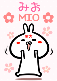 【みおさん】専用♪うさぎの名前着せかえ♪