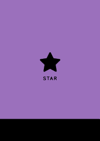 Simple Lucky Star - Black&Fall Purple