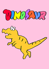 Small dinosaur toys 06 pink.