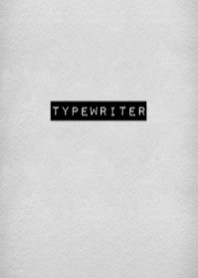 antique typewriter