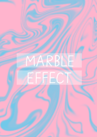 Simple pink x blue marble