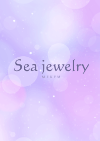 SEA JEWELRY-MILKY PURPLE BLUE 14