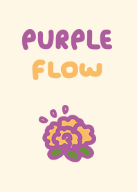 PURPLE FLOWER (minimal F L O W E R)