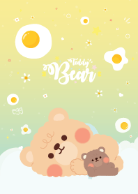 Teddy Bear Love Egg Fried Sweet