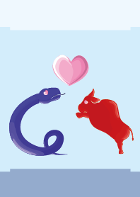 ekst blue (snake) love red (bull)