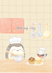 Hedgehog and Shimaenaga -baking- nv