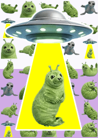 外星人印章 紫色
