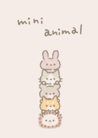 Simple little cute animals