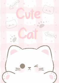 Cute Cat / Pink