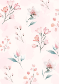 Beautiful Watercolor Flowers/Spring 3