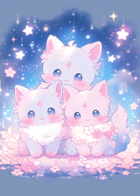 夢幻星空小貓咪❤️