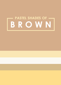 Pastel Shades of Brown