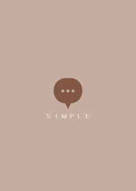 SIMPLE(beige brown)V.1350b